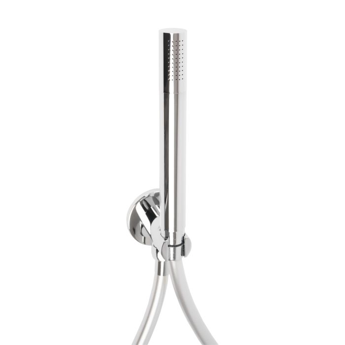 Kit Douchette et supports 1 gets Rond Chrome en Laiton Mod. Set Tondo Cromo main product photo