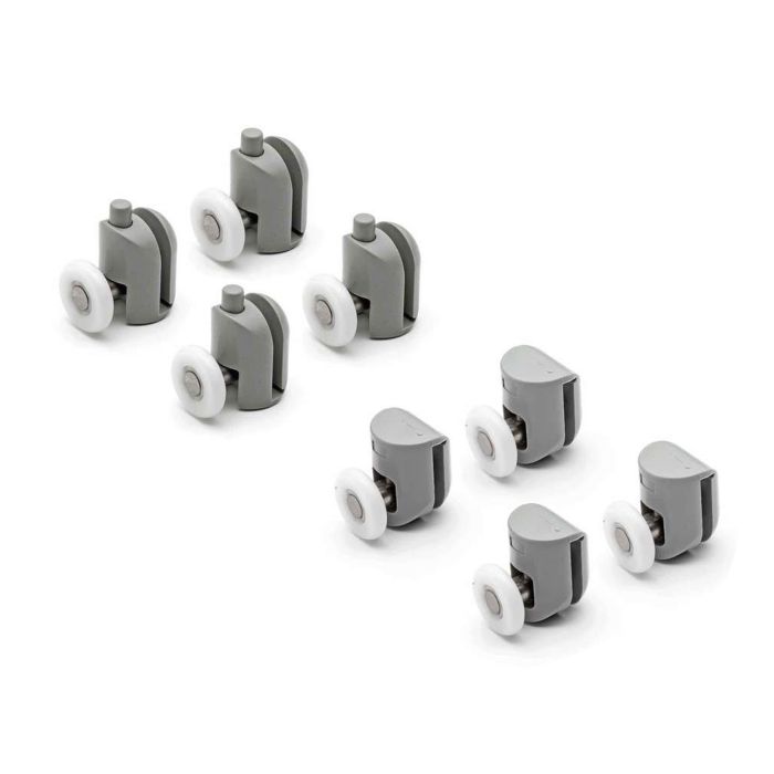 Kit 8 pièces roulettes remplacement douche pour verre porte coulissante Obi 2 main product photo