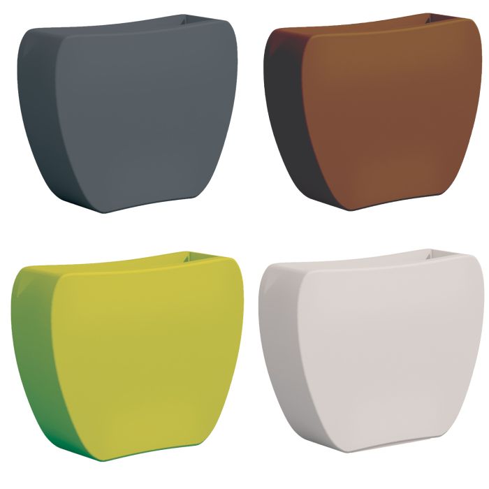 Pot de Fleurs en résine 100x31 CM H 80 Plursieur couleurs disponibles mod. Heart main product photo