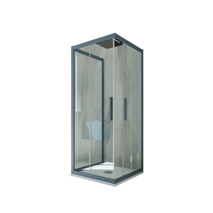 Kolors Trio H 200 en PVC Bleu Navy Verre Transparent mod. Kolors Trio main product photo