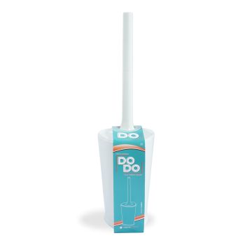 Porte brosse à poser Blanc en Matériau thermoplastique Mod. Dodo