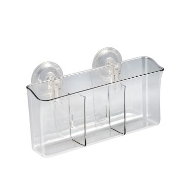 Organisateur 3 compartiments Transparent en Matériau thermoplastique Mod. Air Container
