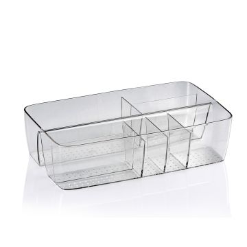 Organisateur Grand Transparent en Matériau thermoplastique Mod. Table Container