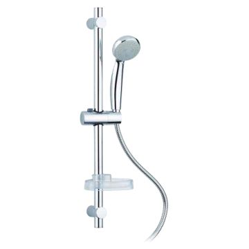 Aurora - Ensemble de douche 3 Jets Acier Inox et Abs 