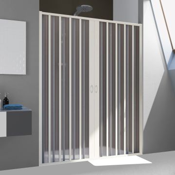 Porte de Douche H185 mod. Flex 2 Portes Centrale