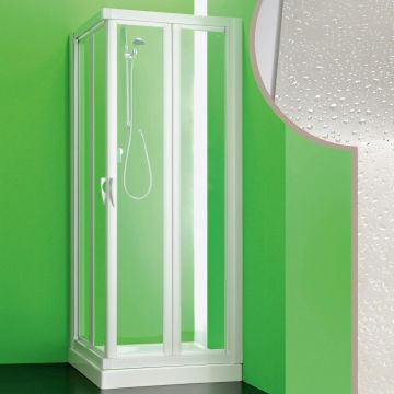 Cabine douche en acrylique mod. Giove avec ouverture pliante
