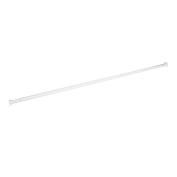 Barre de douche extensible 70-125 Cm Blanc