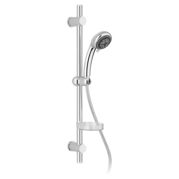 Vega - Ensemble de douche 5 Jets Acier Inox et Abs 