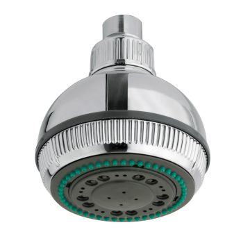 Douche de tête Chrome avec Buses en silicon anticalcaire mod. Milo