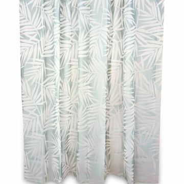 Rideau de Douche plusiers dimensions Motif tropical en PEVA plusiers dimensions Mod. Maya Bay