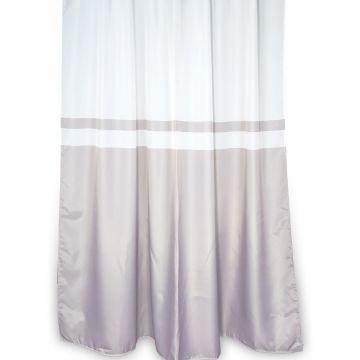 Rideau de Douche plusiers dimensions Motif Bicolore en Polyester plusiers dimensions Mod. Panarea