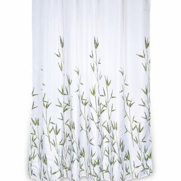 Rideau de Douche plusiers dimensions Motif Nature en Polyester plusiers dimensions Mod. Tahiti