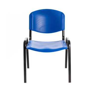 6 Sedie Imbottita Impilabile in Eco Pelle - Ufficio Riunione Sala